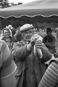 Ferret Judging at the Blanchland & Hunstanworth Show