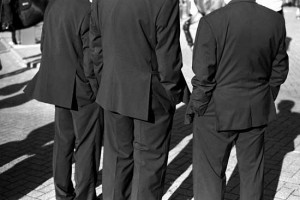 Suits - Sunderland v Newcastle derby day. October 2012